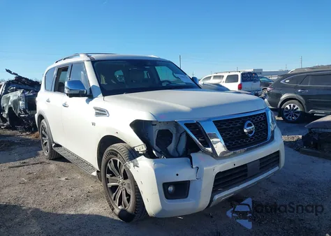 2018 Nissan Armada Platinum z USA, uszkodzony, nr VIN JN8AY2NFXJ9332020